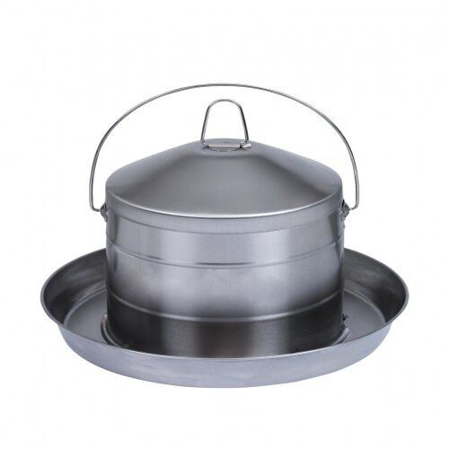 Bebedero para aves Gaun de acero inoxidable, , large Imagen numero 1