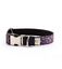 Pamppy funny evan roses collar de algodón y poliéster negro y rojo para perros, , large indicador imagen numero 1