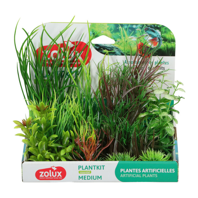Zolux Plankit Mediano 6 plantas artificiales para acuarios