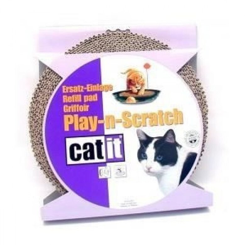 Catit poste rascador de repuesto play natural para gatos, , large image number null