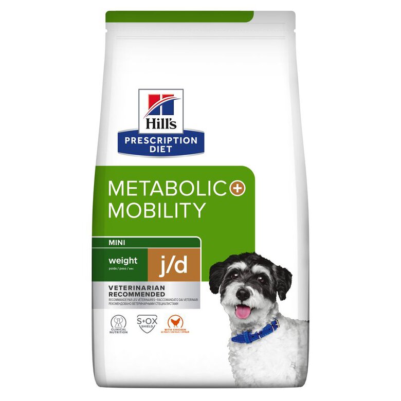 Hill's Prescription Diet Metabolic + Mobility Mini j/d pienso para perros, , large image number null