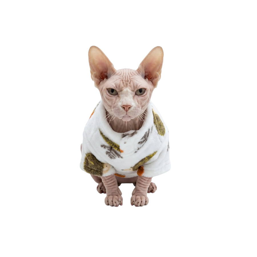 Gotoo Jersey Polar Estampado Erizo para gatos, , large Imagen numero 7