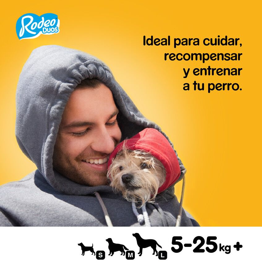 Pedigree Rodeo Duos Snack Pollo y Bacon para Perros thumbnail
