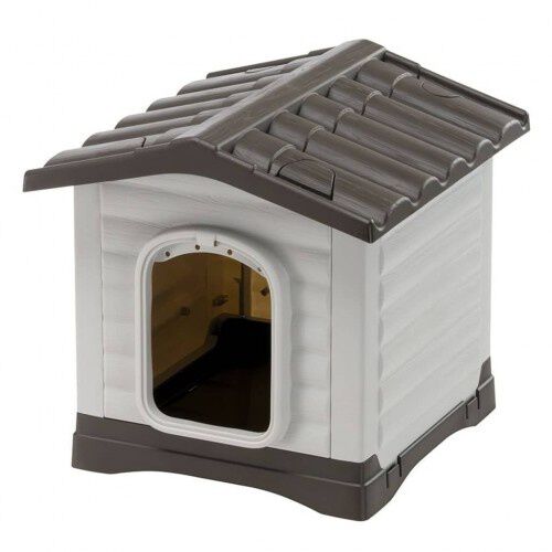 Ferplast dogvilla 50 caseta gris para perros