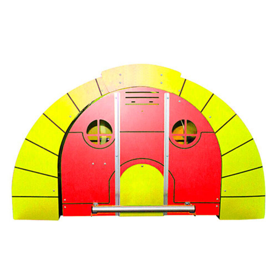 Gallinero HOBBIT rojo y amarillo, , large Imagen numero 1