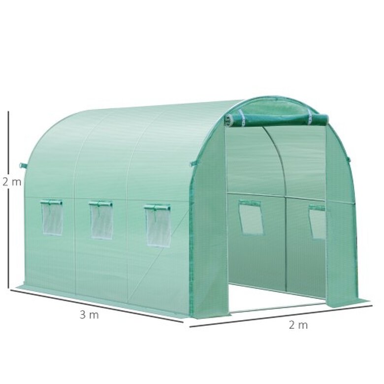 Cubierta de repuesto para invernadero color Verde, , large image number null