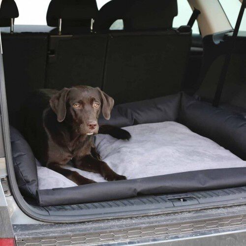Cama de coche para perros color Gris thumbnail