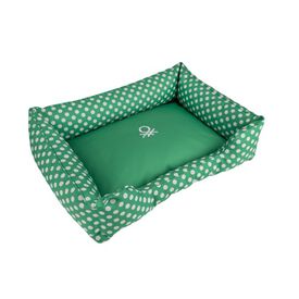 Benetton funda cuna Verde Lunares