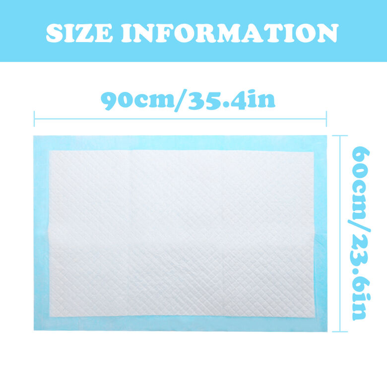 Nobleza 100 Empapadores higiénicos con Cinta Adhesiva Ultraabsorbente para perros thumbnail