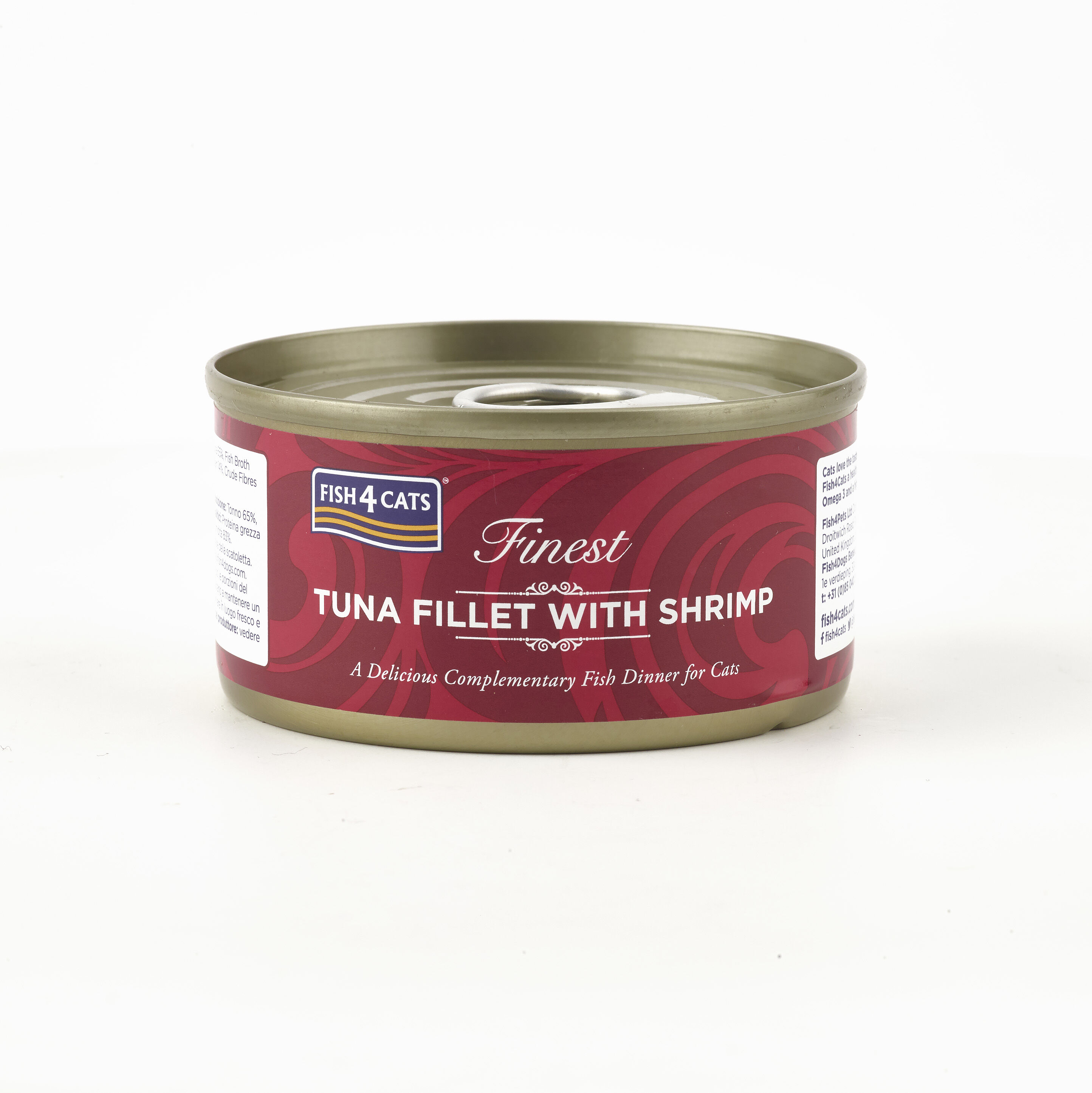 Fish4Cats Filete para gato &ndash; At&uacute;n con camar&oacute;n 70 g (pack de 10), , large Imagen numero 4