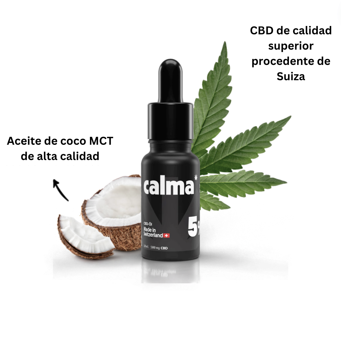 CALMA CBD Aceite de CBD Premium 5%, , large Imagen numero 2