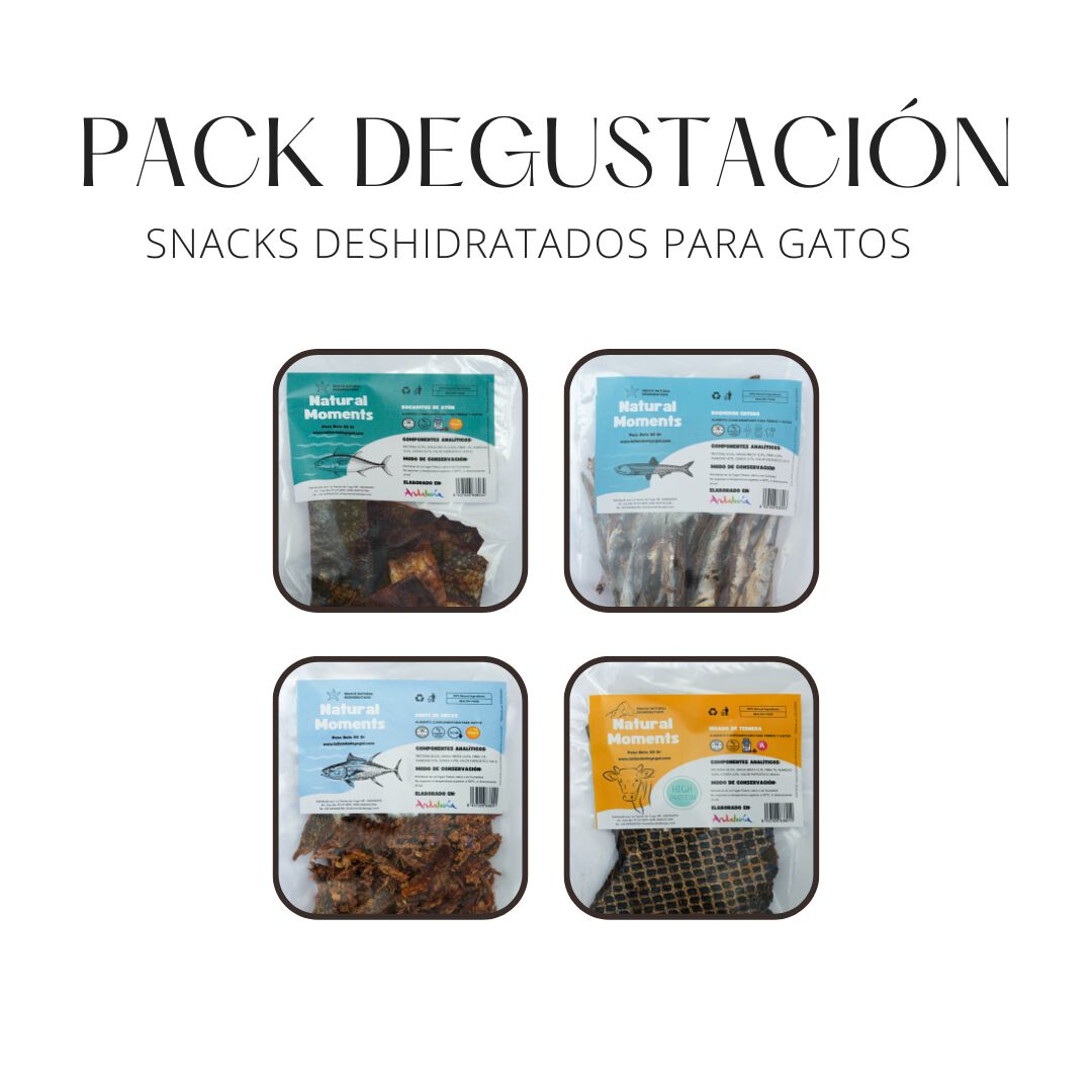 Pack degustaci&oacute;n snacks deshidratados para gatos, , large Imagen numero 1
