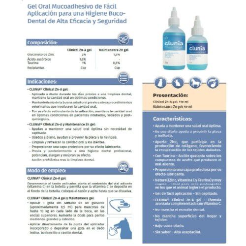 Vetnova CLUNIA® Zn Maintenance Gel para mascotas thumbnail