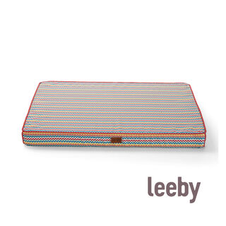 Leeby colchón viscoelástico colorido para perros