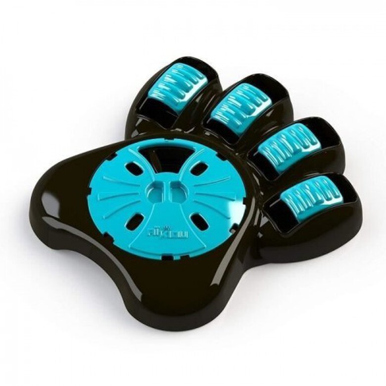 Comedero interactivo Paw para perros color Azul, , large image number null