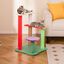 COSTWAY Árbol para Gatos de 69 cm, Torre Aesthetic Multinivel con Plataformas en Forma de Frutas, Bola Colgante de Fresa, Postes para Rascado, Mobiliario Pequeño, Centro de Actividades para Escalada, , large indicador imagen numero 2