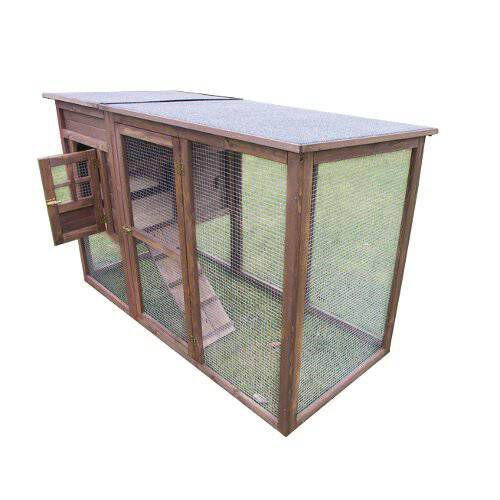 TK-Pet Nico gallinero-caseta para conejo de madera Imagen numero 1
