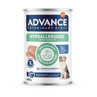 Advance Veterinary Diets Hypoalelergenic Limited Ingredient de Trucha Comida Húmeda para Perros