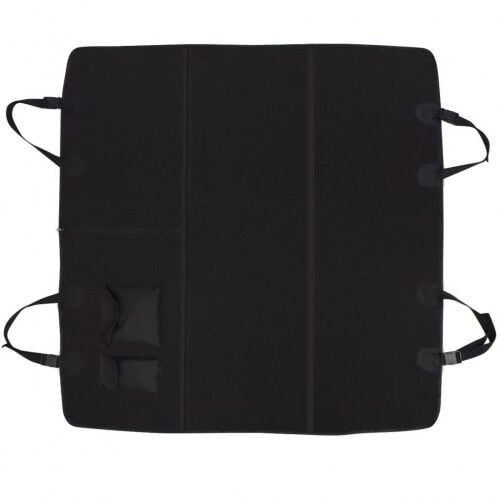 Funda de asiento trasero para coches color Negro thumbnail