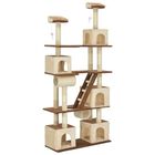 Rascador con postes de sisal para gatos color Beige, , large image number null