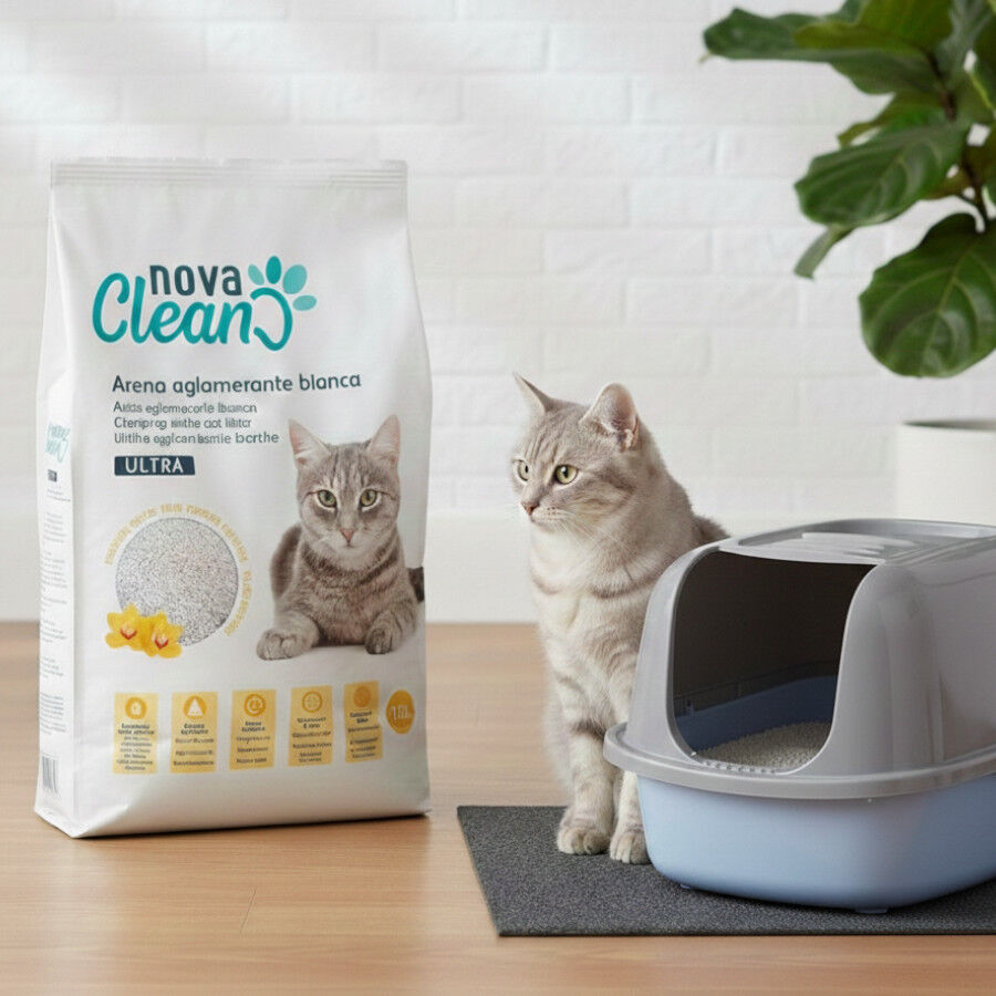 Nova Clean Ultra Arena Aglomerante de Talco para gatos, , large Imagen numero 2