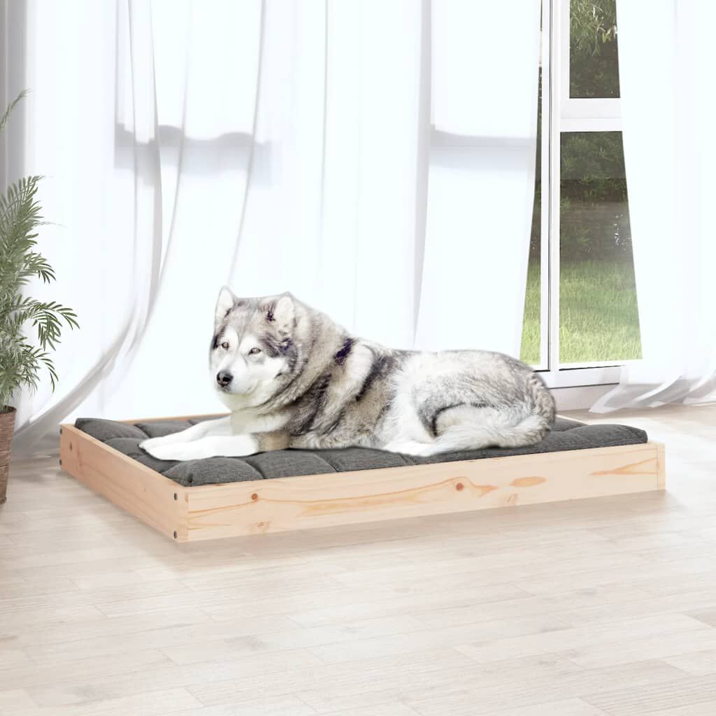 VidaXL Estructura rectangular cama de madera para perros thumbnail