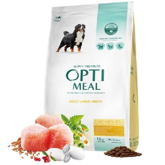 Optimeal Pienso seco para perros de raza grande Pollo, , large image number null