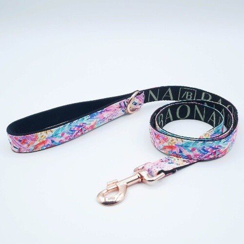 Baona correa manila de nylon reciclado multicolor para perros, , large Imagen numero 1