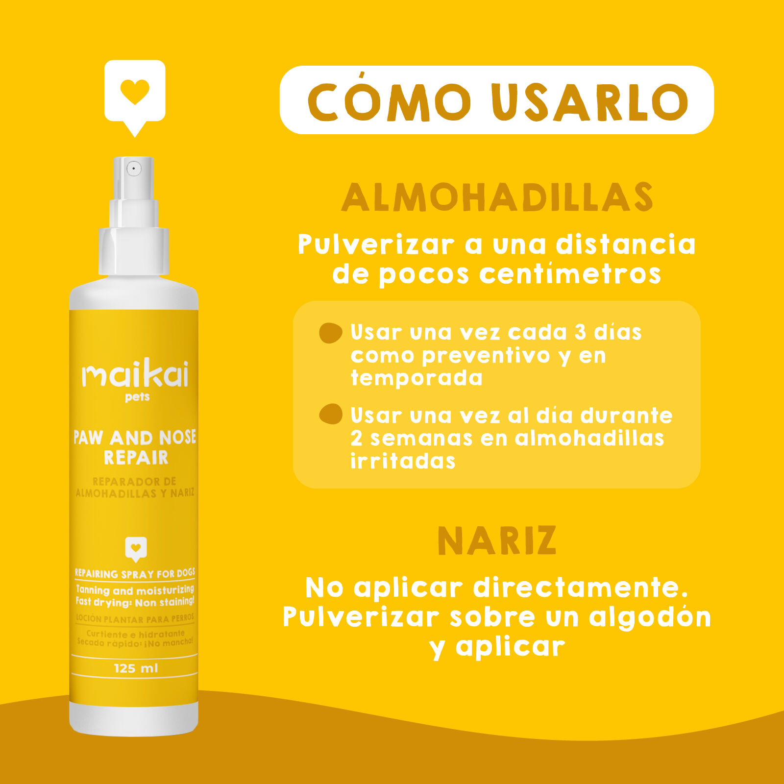 MAIKAI Spray Protector para Almohadillas Perros thumbnail