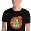 Mascochula camiseta hombre dino personalizada con tu mascota negro, , large indicador imagen numero 1