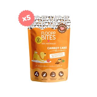 Pack Galletas FlooppBITES Grain Free sabor Zanahoria