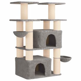 vidaXL &Aacute;rbol para gatos con postes de sisal 2 uds. Parque Muebles Felinos