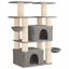 vidaXL &Aacute;rbol para gatos con postes de sisal 2 uds. Parque Muebles Felinos, , large indicador imagen numero 1