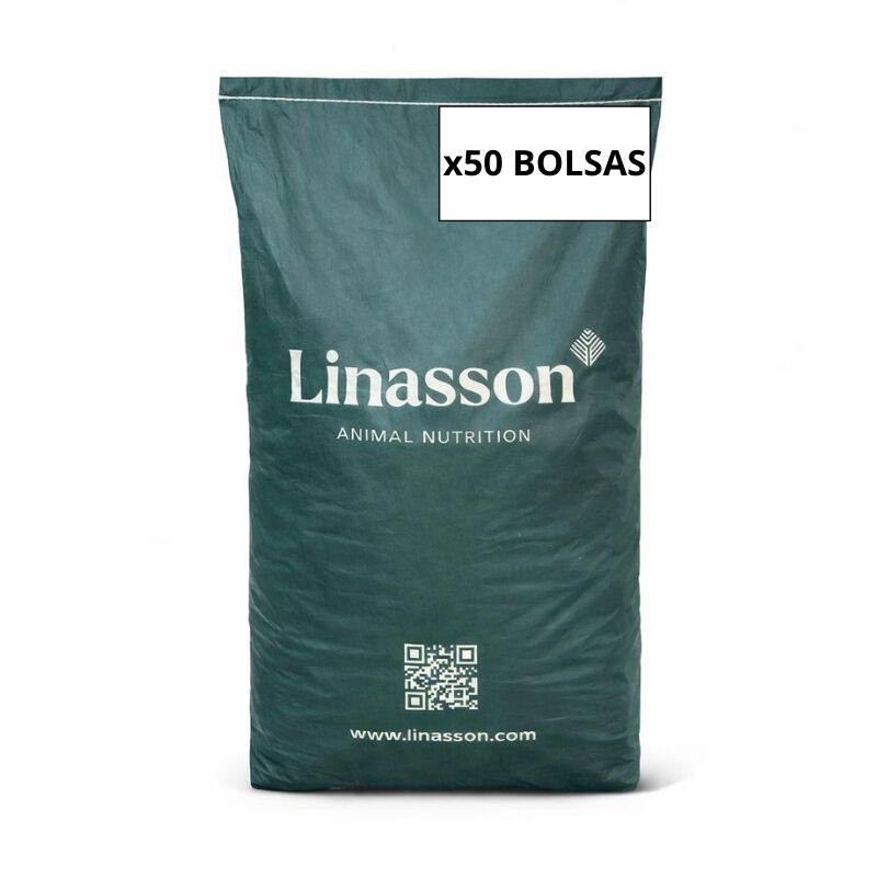 Cubos de alfalfa Linasson 20kg - Pack 50 Unidades, , large Imagen numero 1