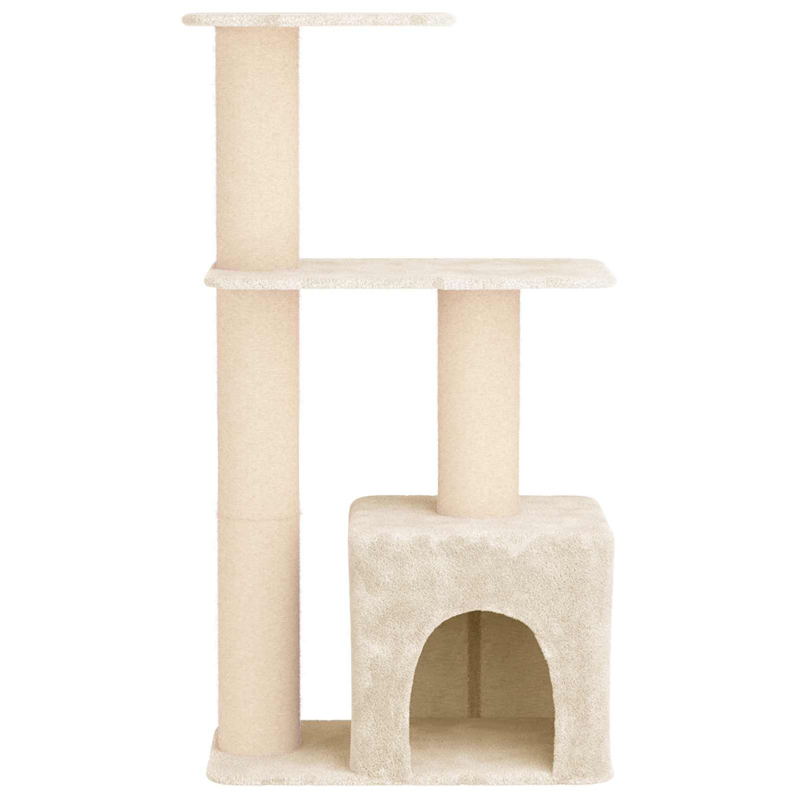 vidaXL &Aacute;rbol para gatos con postes de sisal &Aacute;rbol rascador Muebles animales, , large Imagen numero 5