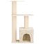 vidaXL &Aacute;rbol para gatos con postes de sisal &Aacute;rbol rascador Muebles animales, , large indicador imagen numero 5