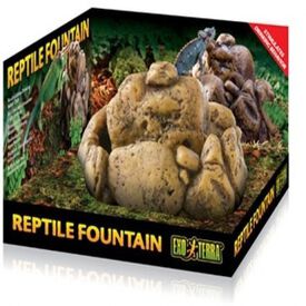 Bebedero Exo-Terra Reptil Fountain color Marrón