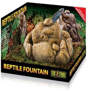 Bebedero Exo-Terra Reptil Fountain color Marrón