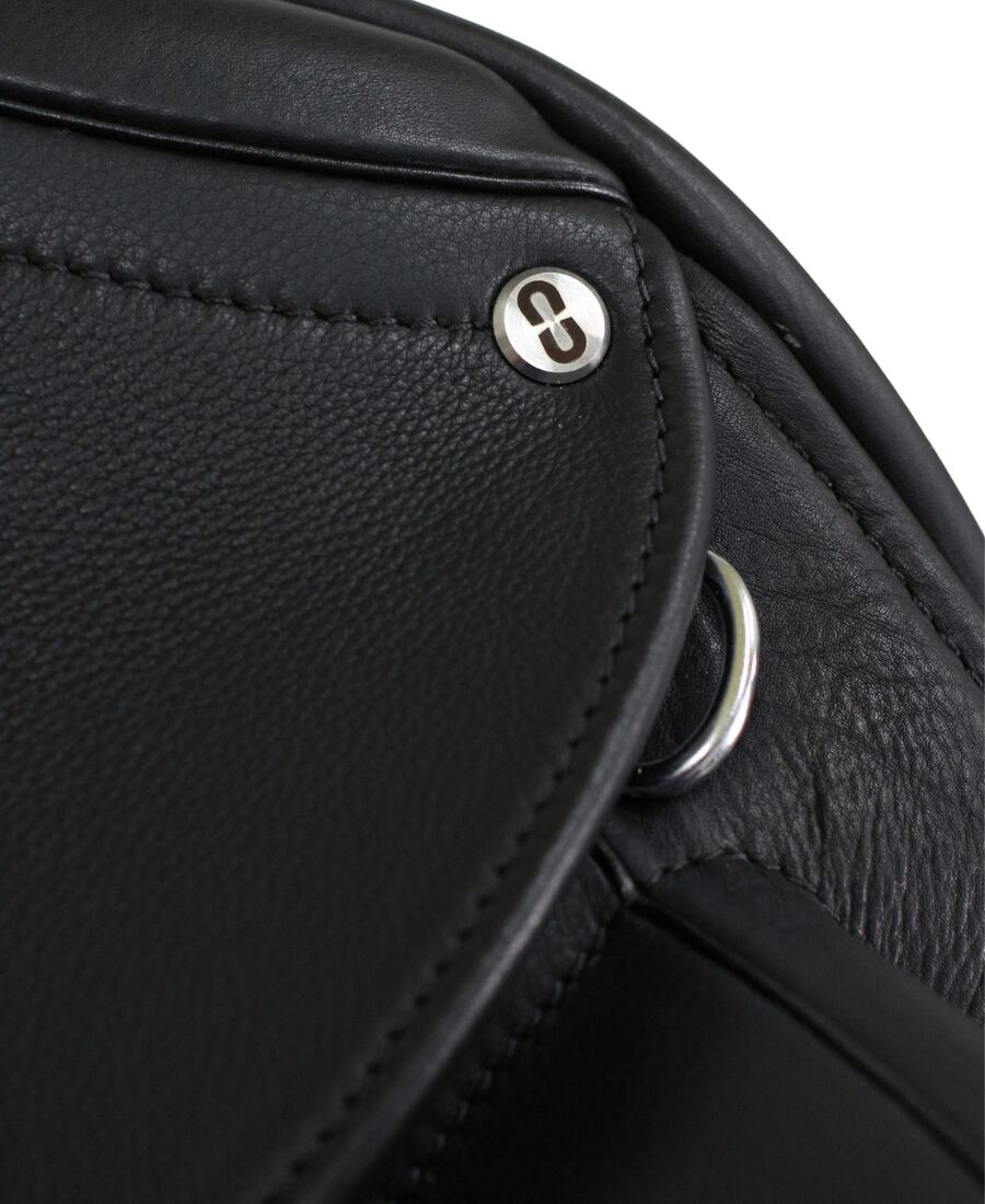 Montura de doma Hippikos modelo Selene | Talla 17.5 | Color Negro | Equipamiento para el caballo | Producto de Guarnicioner&iacute;a | Tradici&oacute;n artesana | Los Nietos, , large Imagen numero 5