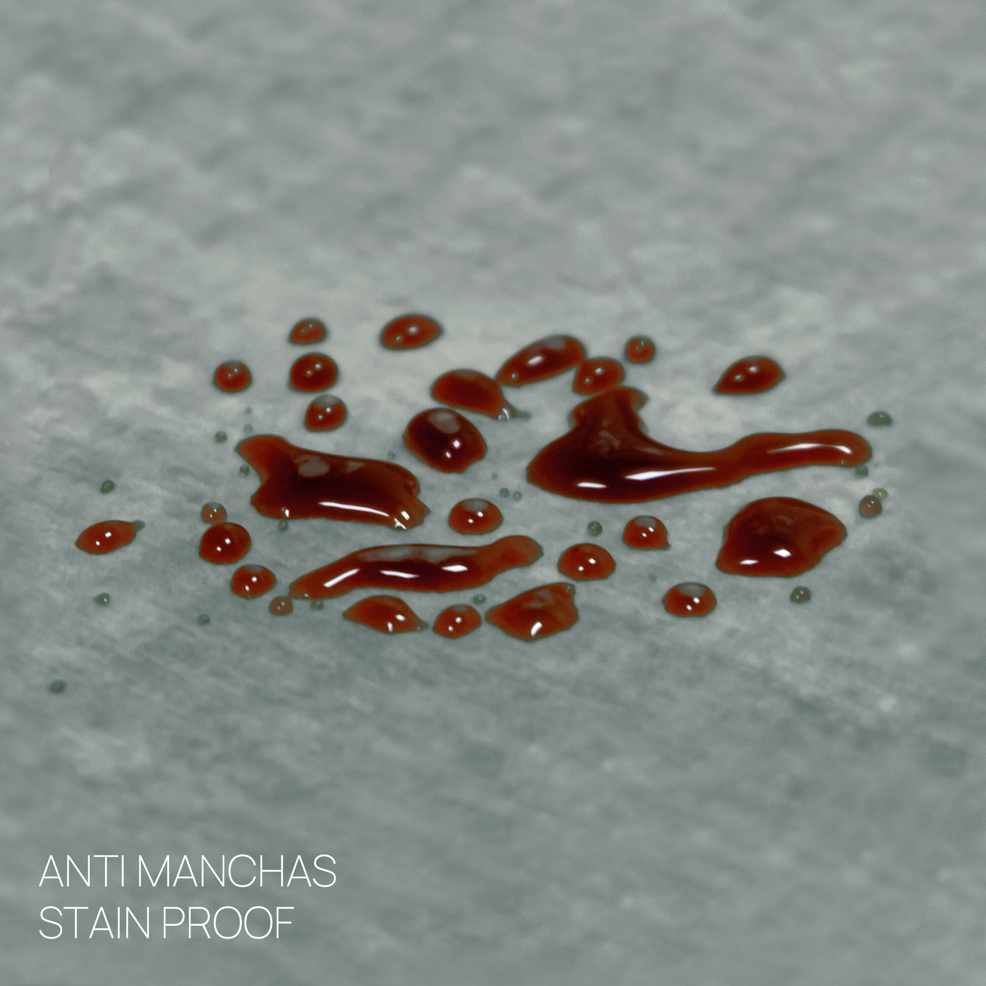 Cubre Sof&aacute; Protector Antimanchas acabado aterciopelado Gris Chaise Longue Derecho 240 cm (250-300 cm), , large Imagen numero 2