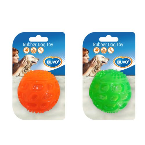 DUVO JUGUETE PERRO TPR BOLA SONIDO 5,5 CM, , large Imagen numero 1