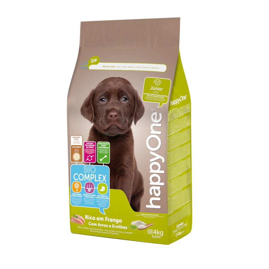 happyOne Junior de Pollo pienso para cachorros