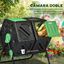 Outsunny Compostador Negro de doble cámara para jardín, , large indicador imagen numero 4