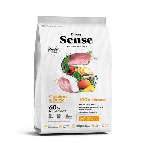 Pienso Dibaq Sense Grain Free para perros sabor Pollo y Pato, , large Imagen numero 1