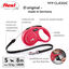 Flexi New Classic Correa de Cord&oacute;n Extensible Roja para perros, , large indicador imagen numero 2