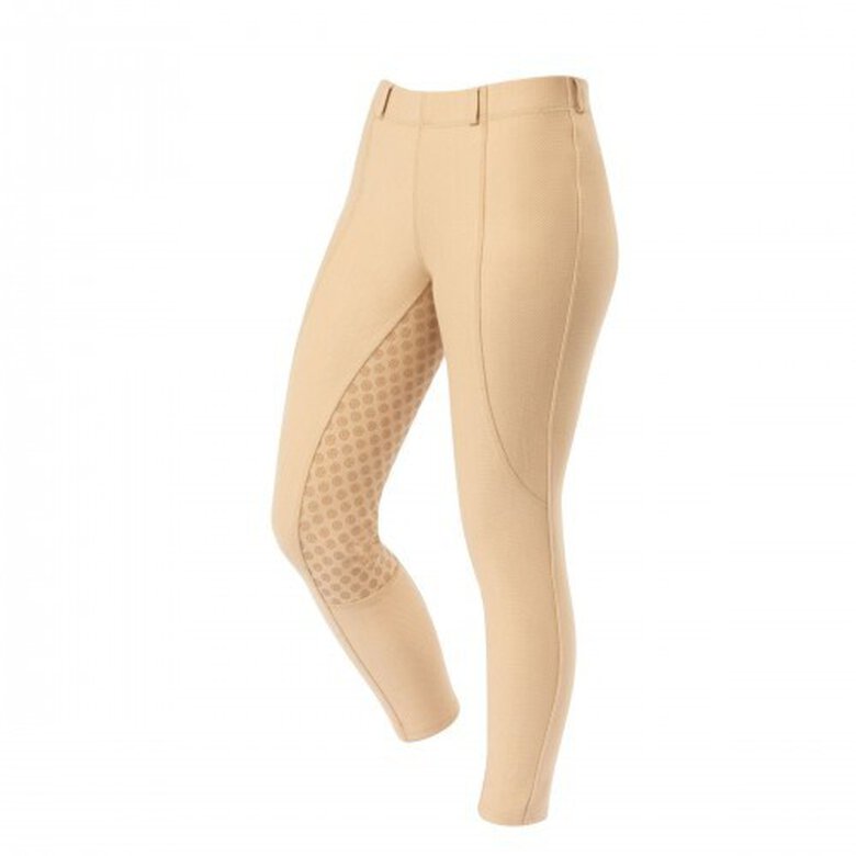 Pantalón de equitación Performance Warm-it con bandana de gel para mujer color Beige, , large image number null