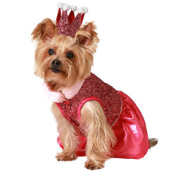 Atosa Disfraz Reina Rosa para perros