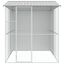 vidaXL Aviario de acero gris 215x310x247 cm, , large indicador imagen numero 4
