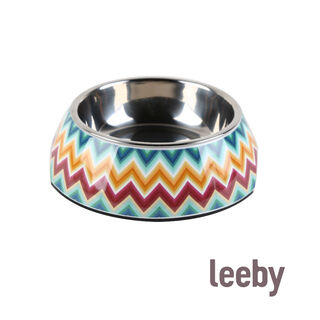 Leeby comedero acero inoxidable de colores para perros