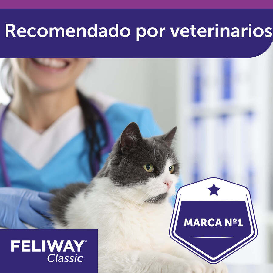 Feliway Classic Difusor y/o Recambio Tranquilizante para gatos thumbnail